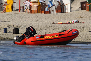 IRB am Borkumer Strand